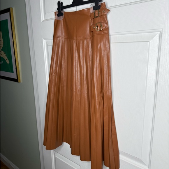 Caballero - Vegan Leather - Hendrix Skirt - Tobacco - NWT - Picture 5 of 8